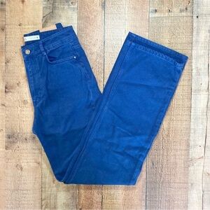 Zara Blue Jeans Size 6 Classic Denim‎ Everyday Casual Office EUC